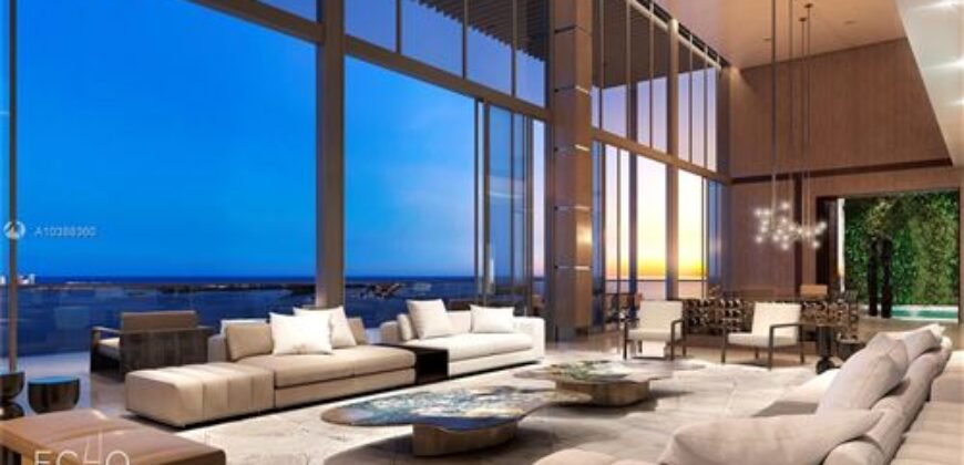 Penthouse  Diseñado por Carlos Ott en Echo Brickell