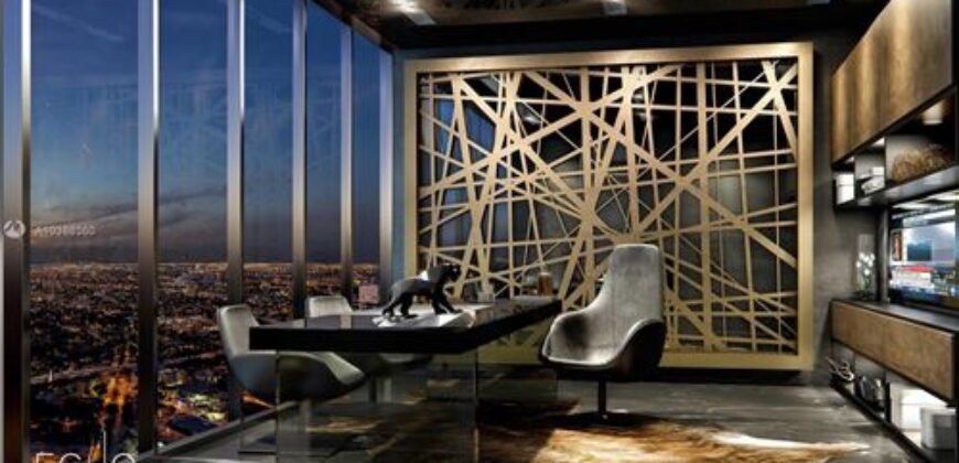 Penthouse  Diseñado por Carlos Ott en Echo Brickell