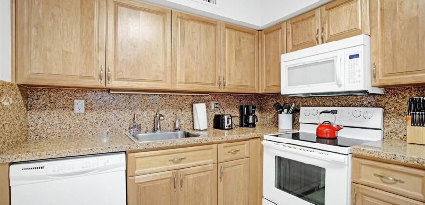 Turnkey and fully furnished penthouse condo.