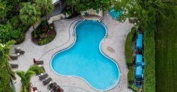 Turnkey and fully furnished penthouse condo.