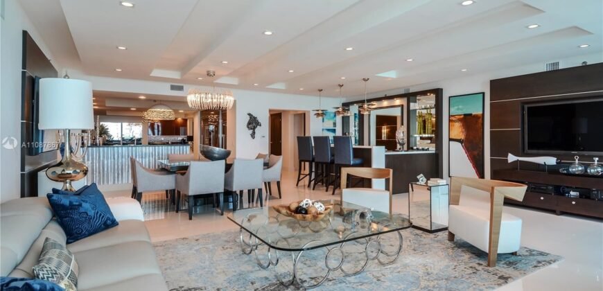 ¡Millones de $ gastados en esta residencia de súper lujo en Trump Hollywood!